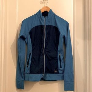 REI full zip with down insulation